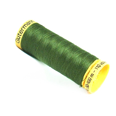 natural cotton 100m black olive