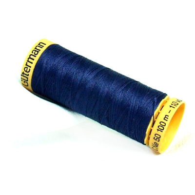 natural cotton 100m bright navy