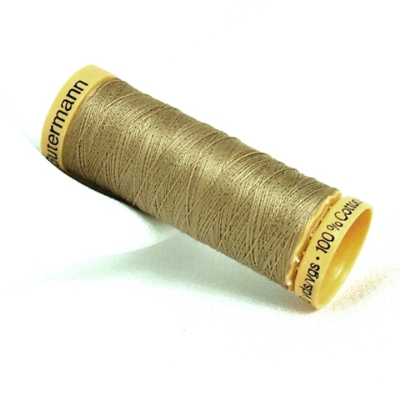 natural cotton 100m light brown