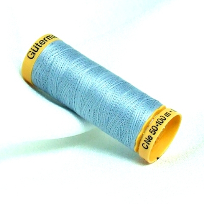 natural cotton 100m sky blue