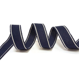 Navy Heavy Duty Webbing Fabric For Bag Straps 34mm