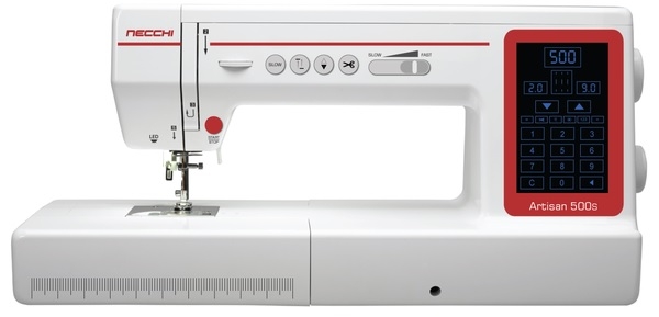 Necchi Artisan 500 Long Arm Computerised Sewing Machine Sewing Machine