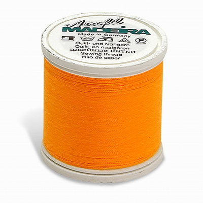 madeira aerofil sewing thread | 100m | no.120 | neon orange