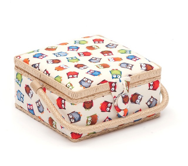 Owls Small Sewing Box Haberdashery Online