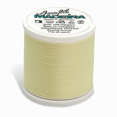 madeira aerofil sewing thread | 100m | no.120 | pale yellow