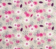 Paradise Tossed Floral in Zinc Fabric  2