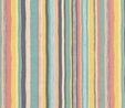 Pastel Multicolour Wavy Stripe Fabric 