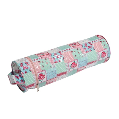 Patchwork Floral Yarn & Needle Holder Bag