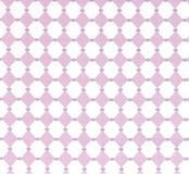Pink Diamonds on White 1 Metre Fabric
