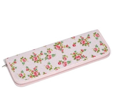 Pink Rose Knitting Pin Set Filled Knitting Needle Gift Set