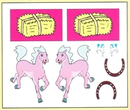 Pony Easy Stitch Pillow Kit