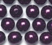 Purple Renaissance Glass Beads 4mm 345pk