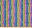 Rainbow Dreams Multi Watercolour Stripe Fabric  3