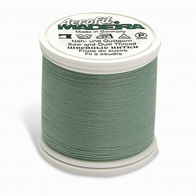 madeira aerofil sewing thread | 100m | no.120 | sage green