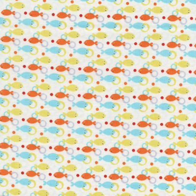 sealife little fun fish fabric