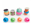 SewCraft 12 Assorted Thread Spool Peel Huggers Storage Organiser 2