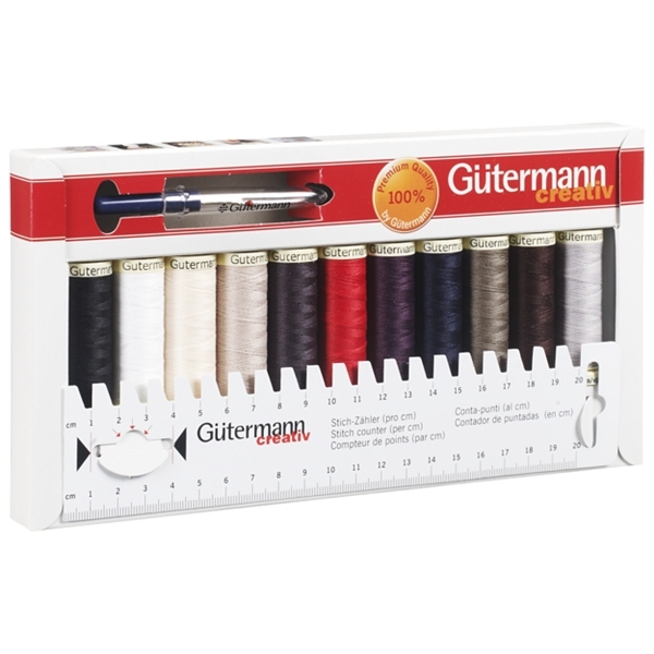 Sewing Kit 11 x 100m Embroidery Thread
