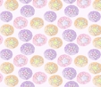 Star Dreams on Purple Flannel Fabric