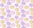 Star Dreams on Purple Flannel Fabric 