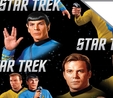 Star Trek Classic Kirk & Spock Fleece Fabric