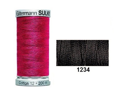 Guterman Sulky Cotton | 200m | Almost Black
