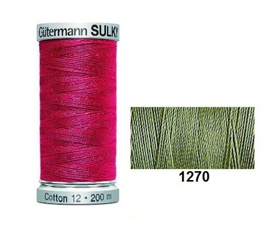 Guterman Sulky Cotton | 200m | Dark Grey Khaki