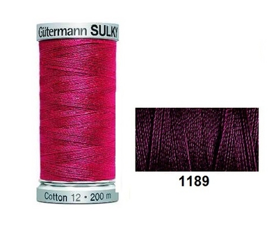 Guterman Sulky Cotton | 200m | Dark Purple