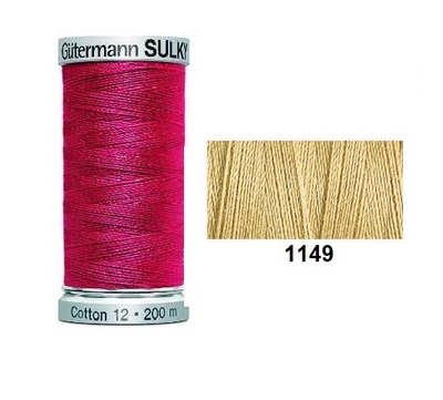 Guterman Sulky Cotton | 200m | Deep Ecru