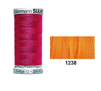 Guterman Sulky Cotton | 200m | Orange Sunrise