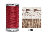 Guterman Sulky Variegated Cotton | 300m | Earth Taupes