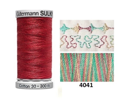 Guterman Sulky Variegated Cotton | 300m | Fiesta