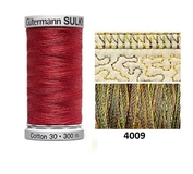 Guterman Sulky Variegated Cotton | 300m | Foliage