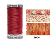 Guterman Sulky Variegated Cotton | 300m | Golden Flame