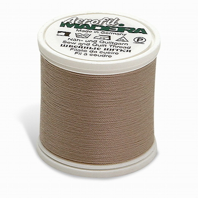 madeira aerofil sewing thread | 100m | no.120 | tan grey
