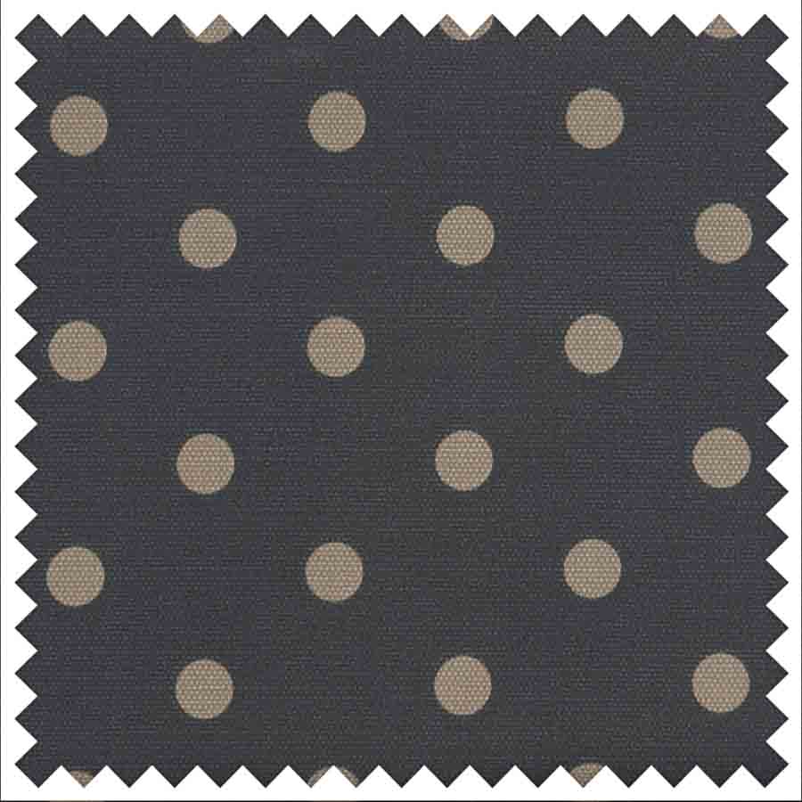 HobbyGift MR4660_263 | Sewing Machine Bag | Matt PVC | Charcoal Polka Dot  2