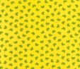 Green Tossed Frogs on Yellow Fabric 