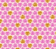 Tropical Jammin - Tropical Leaves in Pink Fabric