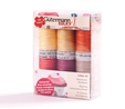 Warm Shades Cotton Thread Pack 300m Embroidery Thread