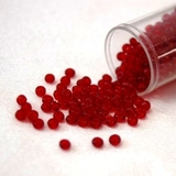 Washable Seed Beads 9 mm Bordeaux