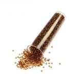 Washable Seed Beads 9 mm Brown