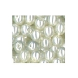 White Pearl Glass Beads 3mm 300pk