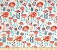 Wildflowers in Cream Fabric  3