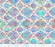 Zanzibar Diamond Geo Multi on Stone Fabric Quilting & Patchwork 2