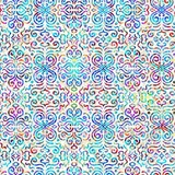 Zanzibar Set Geo Multi on Stone Fabric