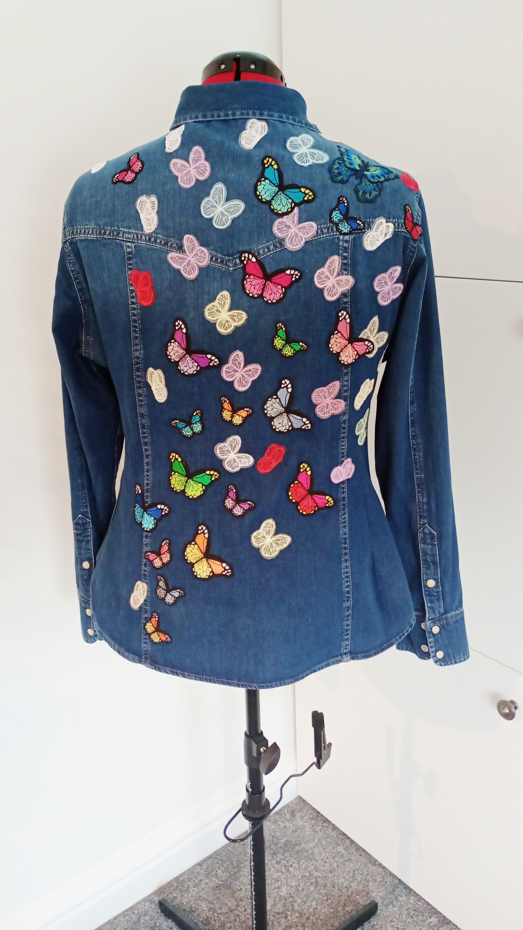 Butterfly Denim Shirt