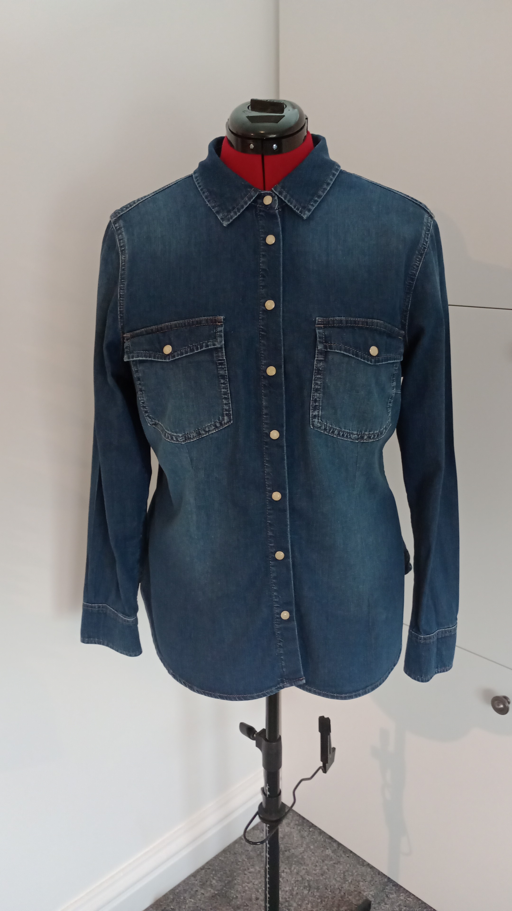 Butterfly Denim Shirt