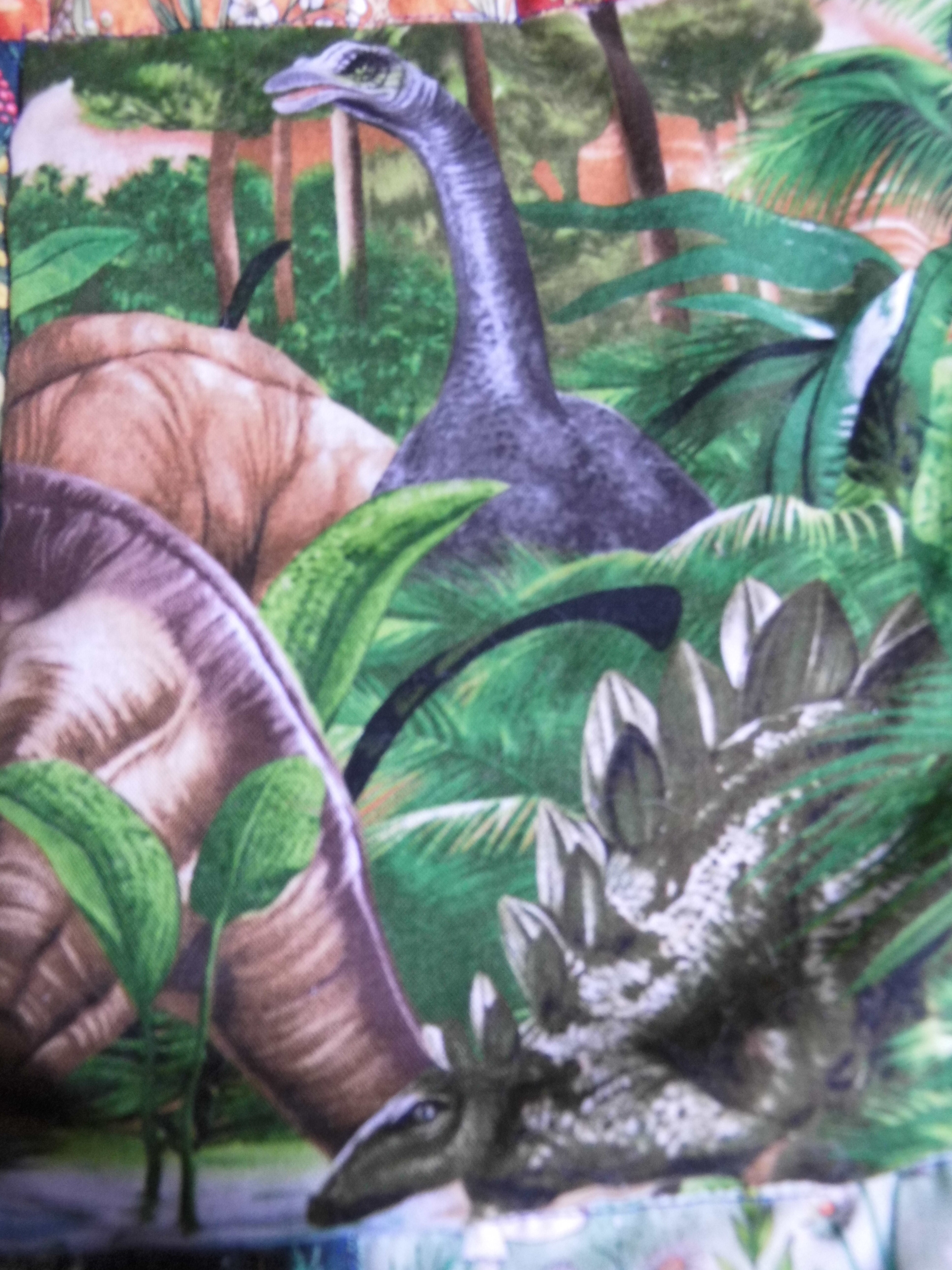 Dino-saw-russ! quilt 
