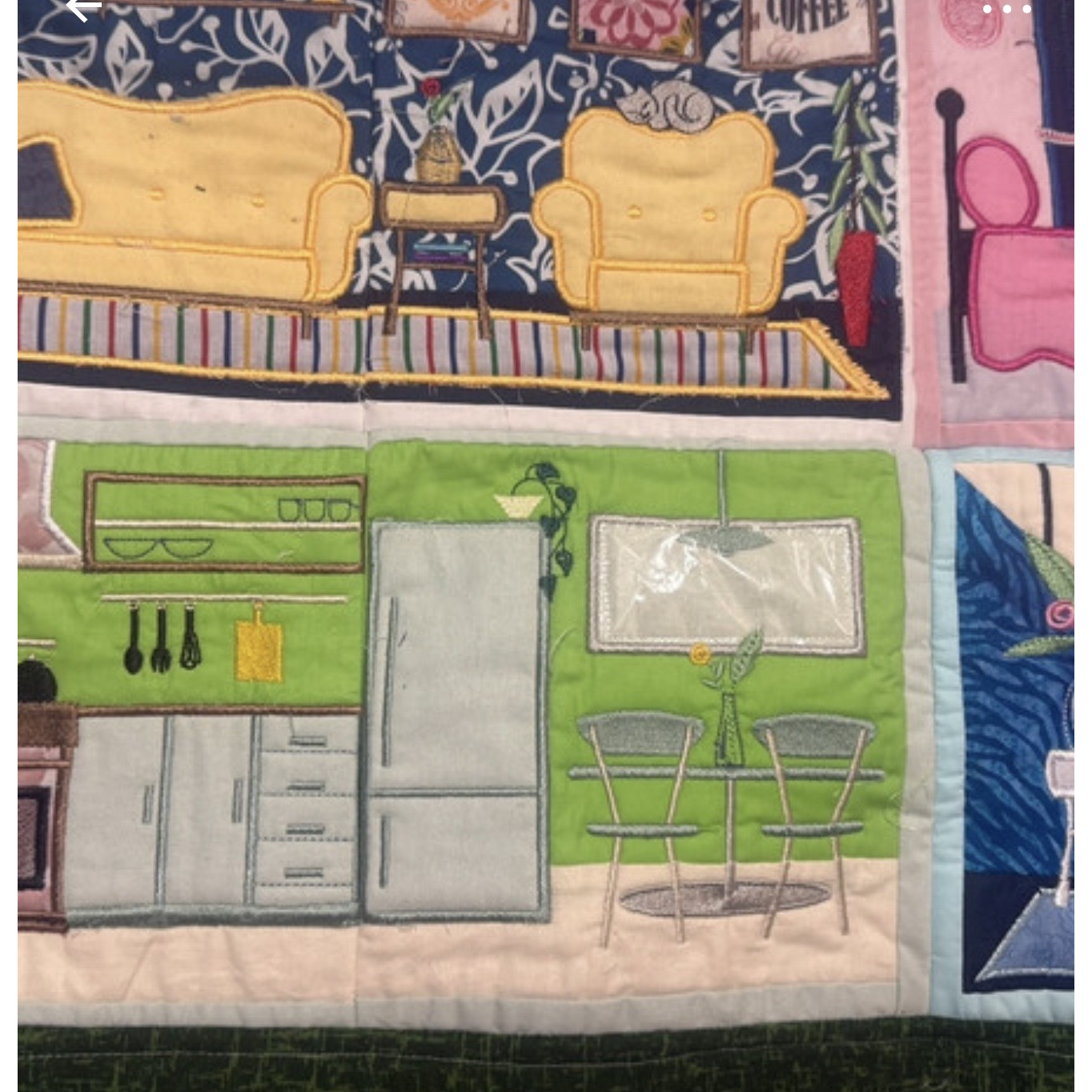 Doll house quilt