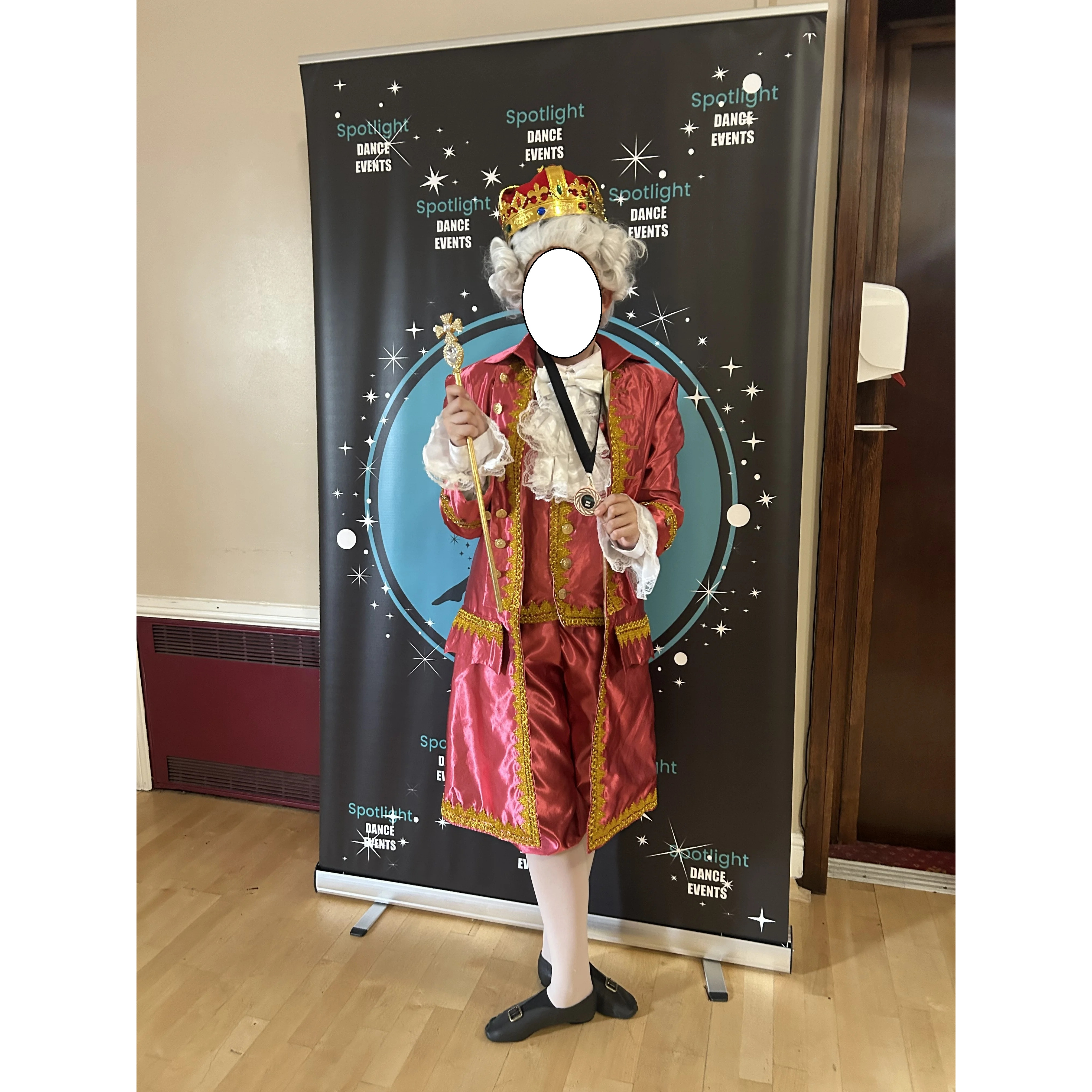 King George costume