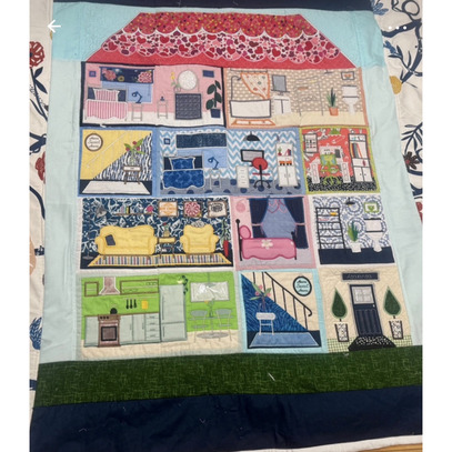 Doll house quilt